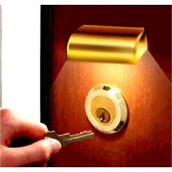 Eclairage de serrure